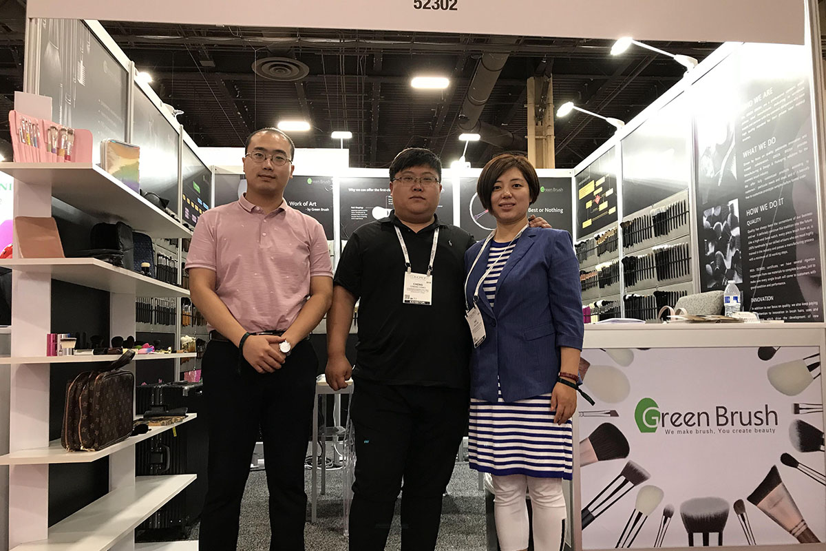 GREEN BRUSH at Cosmoprof North America 2018