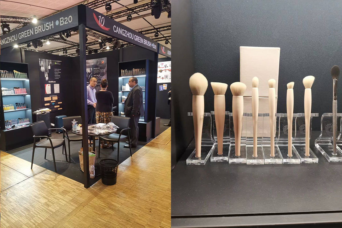 GREEN BRUSH at Makeup in Paris 2019