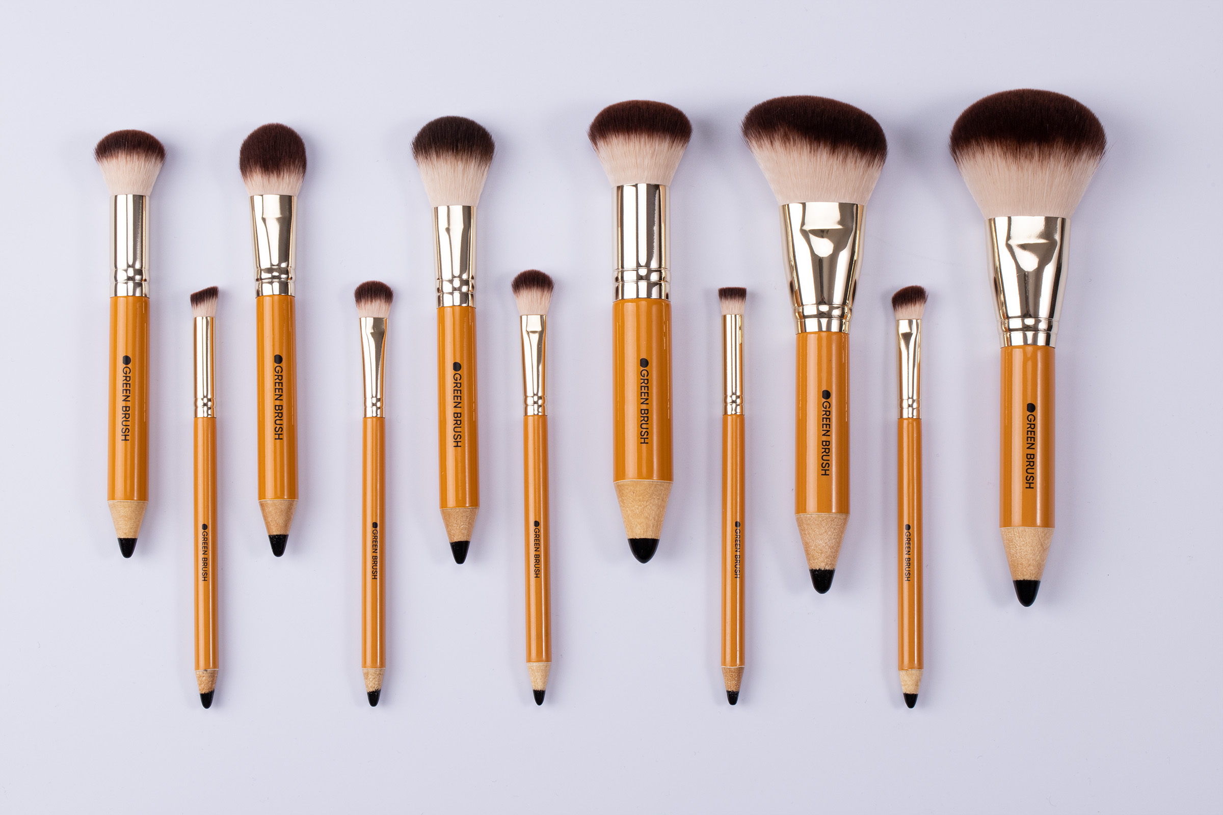 pencil makeup brush, kids makeup brush set supplier