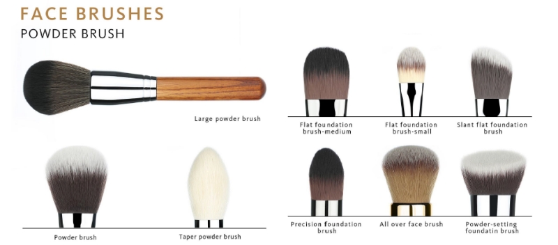 Premier Face Makeup Brush Manufacturer - Green Brush